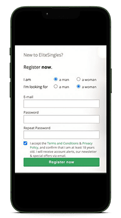 Elite Singles Registration Form