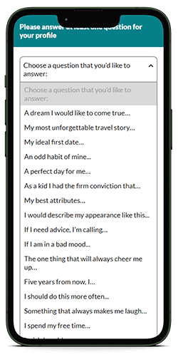 eharmony - Step 5 Mobile image eharmony sign up - Step 5