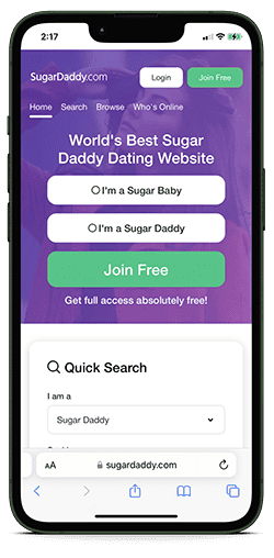 SugarDaddy.com - Step 1