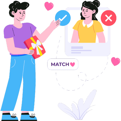 Match making graphic