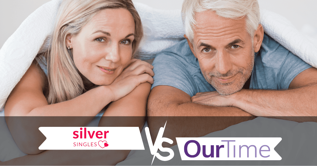 Mature Couple in Bed - SilverSingles vs OurTime