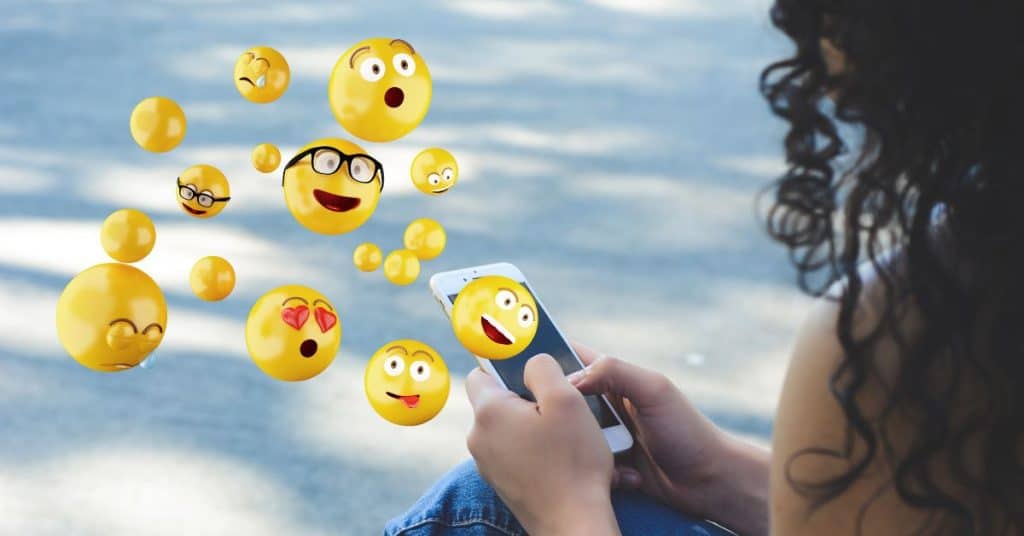 Flirting with emojis