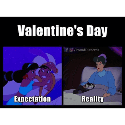disney valentines meme