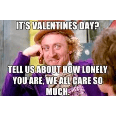 wonka valentines meme